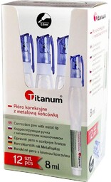 Korektor w piórze 8ml (12szt)
