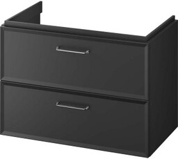 CERSANIT Szafka podumywalkowa MILOS 80 czarny mat S1017-003