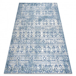 Dywan Strukturalny SOLE D3732 Aztecki, romby - płasko