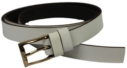 Pasek Damski Skórzany Gładki Arucce (PL) 20 mm
