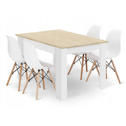 Stół z Krzesłami Do Salonu Jadalni Kuchni Loft