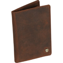 Etui na dowód rejestracyjny dokumenty okładka brązowe skóra