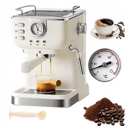 Ekspres do kawy Ciśnieniowy Kolbowy 20bar 1050W 1.5L