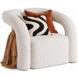 Edinos Premium Szary designerski fotel do salonu