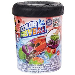 Hot Wheels Samochód Monster Trucks Color Reveal HJF39