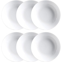 Luminarc Diwali Box z 6 głębokimi talerzami, opal,