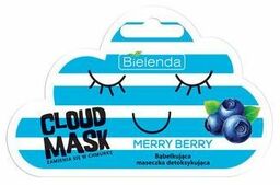 Maska do twarzy bąbelkująca Merry Berry Bielenda Cloud