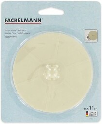 Fackelmann 61042 zlewozmywak do ust, guma, beżowy, 11