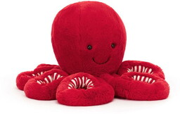 Ośmiornica Żurawinowa 27 cm Jellycat