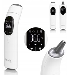 TERMOMETR BEZDOTYKOWY DLA DZIECI NIEMOWLĄT CERTYFIKOWANY LIONELO FEVERSCAN