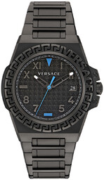 Zegarek VERSACE VE3I00622. Kwarcowy, Kolor czarny. Mężczyzna.