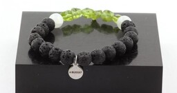 Bransoletka z kamieni naturalnych - ABIJOUX - Perydot