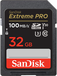 SanDisk SDSDXXO-032G-GN4IN - karta Extreme PRO SDHC 32GB,