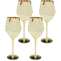 KARE komplet 4 kieliszków do wina DIAMOND 660
