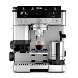 Kolbowy ekspres ciśnieniowy Ninja ES601EU 1650 W srebrny