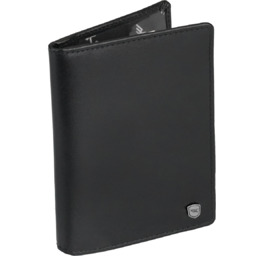 Skórzane etui na dowód rejestracyjny dokumenty okładka czarne