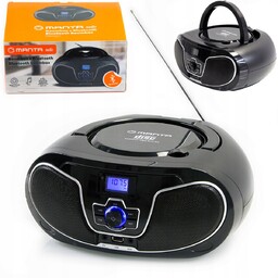 Radio Boombox CD Bluetooth Manta Usb MP3 Fm