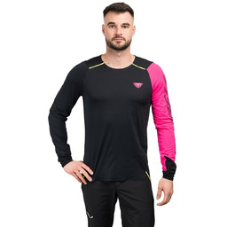 Dynafit Koszulka biegowa męska Dna Longsleeve czarna l