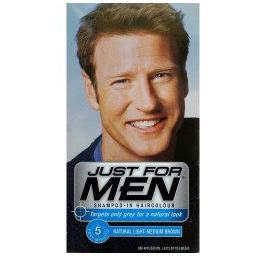 Just For Men, szampon koloryzujący, jasny średni brąz