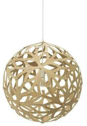David Trubridge - Floral Lampa Wisząca Ø60 Bambusowa