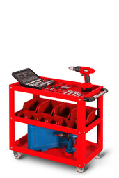 Narzędziowy wózek, warsztatowy HUGO, 700 x 816 x