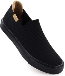 Tenisówki tekstylne slip on czarne Big Star RR274716