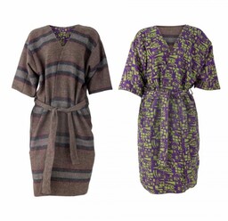 Bloomingville RIETI Kimono Dwustronne / Szare
