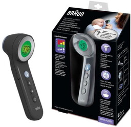 Braun No Touch + touch BNT400 Black Termometr