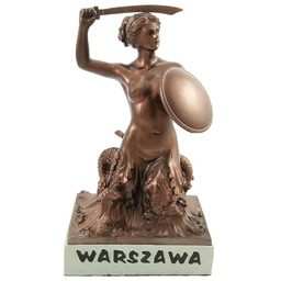 Statuetka Warszawa Syrenka