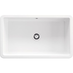 DEANTE Zlewozmywak jednokomorowy Lumi ZCU 610D Biały 48x81