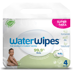 WaterWipes Sensitive+ niemowlę i małe dziecko Chusteczki, 4