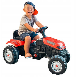 Traktor Ogrodowy na Pedały Farmer Ciągnik Regulowany Ciche