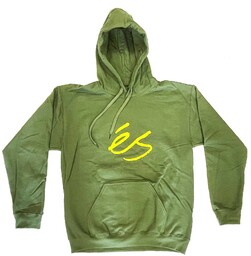 bluza męska éS SCRIPT HOODIE Military Green
