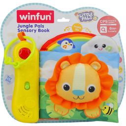 Smily Play, zabawka edukacyjna Książeczka dżungla