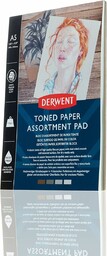 Derwent, Blok do Rysowania A5 Mixed Toned Paper