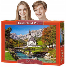 Puzzle 3000 Elementów Układanki Logiczne Puzle Castorland Zestaw