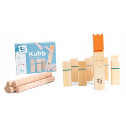 Kubb Szachy Wikingów Drewniane
