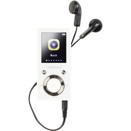 INTENSO Odtwarzacz MP3 64GB Video Scooter Biały