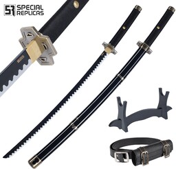 Miecz Katana Roronoa Zoro Yubashiri One Piece Drewniany