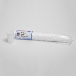 Kubek plastikowy 200ml biały PP 100szt SUP