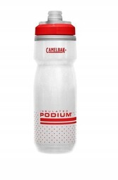Bidon Camelbak Podium Chill biało czerwony 620ml