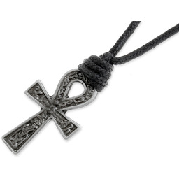 WISIOREK KRZYŻ ANKH NA LINCE talizmany krzyże kolor