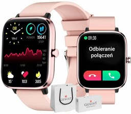 GIEWONT Smartwatch GW230-1 Różowe Złoto-Różowy