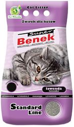 SUPER BENEK Żwirek Lawenda 25l