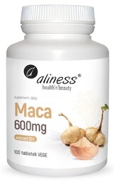 Aliness Maca Ekstrakt 10:1 600 mg - Naturalne