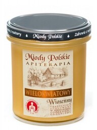 Miody Polskie Miód wielokwiatowy wiosenny, 400 g