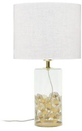 Lampa stołowa/biurkowa Sunflower, biała, 1x40W E27
