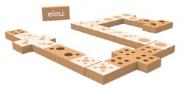 Domino, klocki ekologiczne, Elou