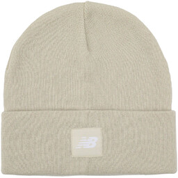 Czapka NB LAH13034TWF CUFFED BEANIE FLYING LOGO Beżowa