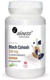 Aliness - Black Cohosh 300mg - Pluskwica groniasta